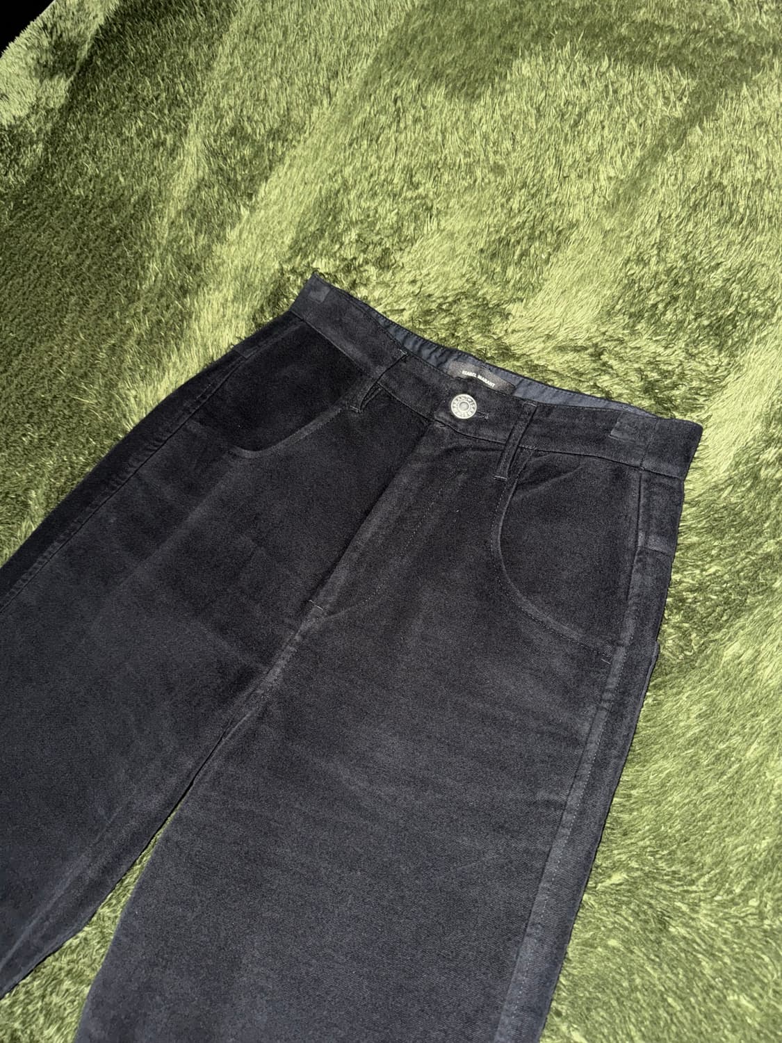 [EU 36] Isabel Marant 이자벨마랑 텍스쳐드 팬츠 블랙 상품이미지2