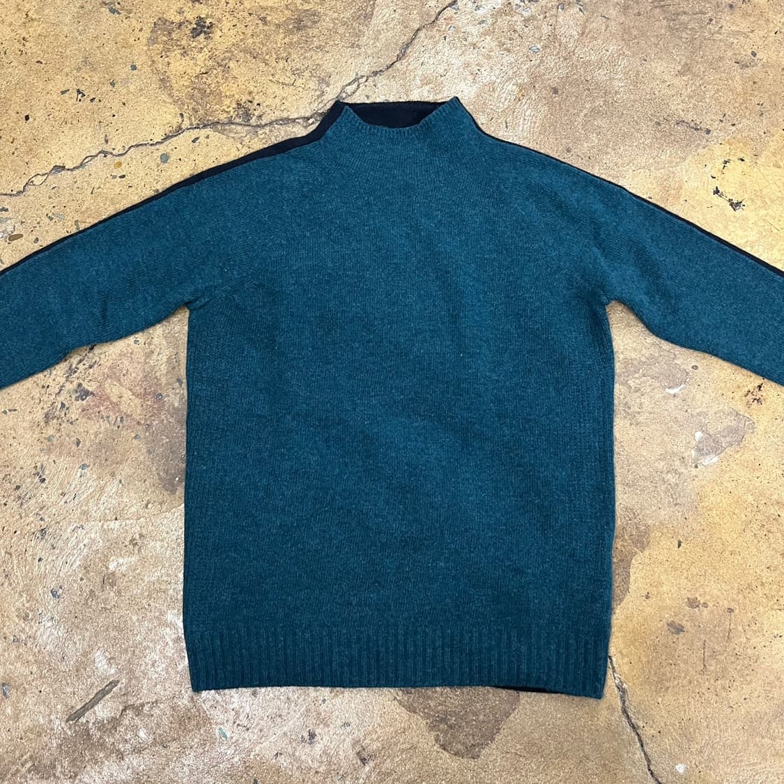 [정품/S] 타이틀리스트 골프 니트 그린 블랙 b19 상품이미지3