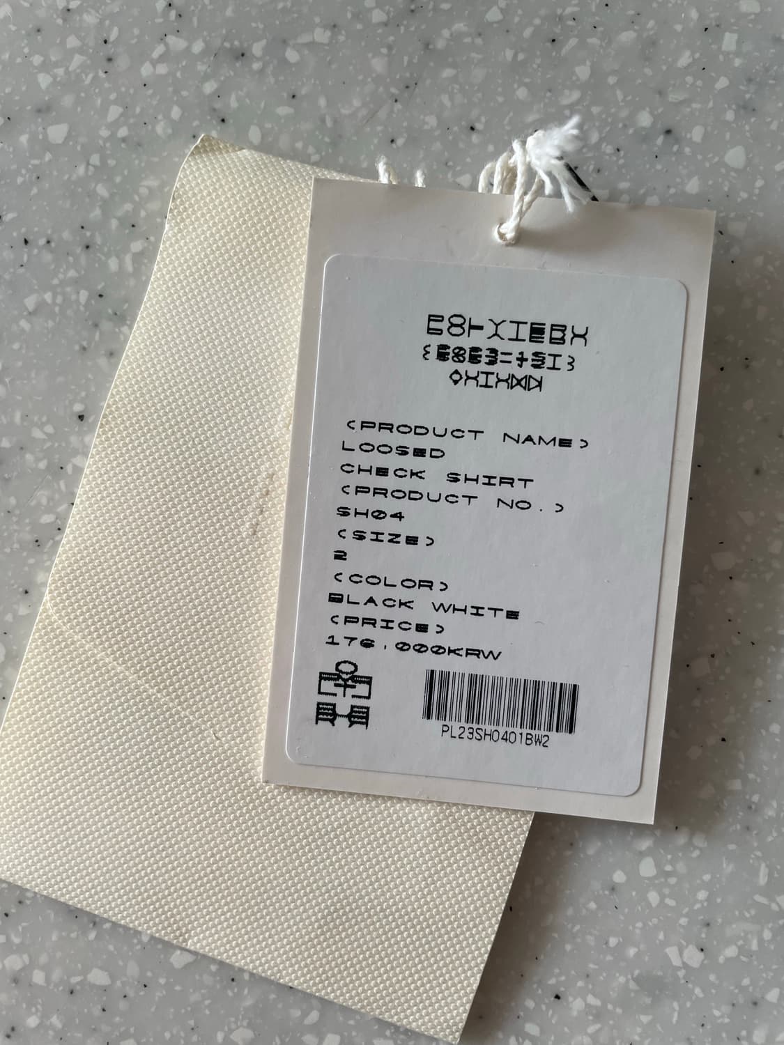 2) 폴리테루 루즈드 체크 셔츠 상품이미지3