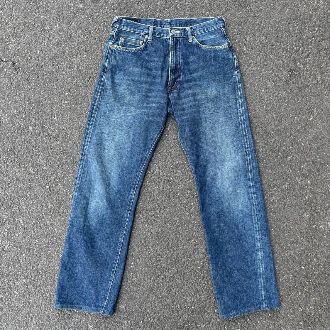 일본 오쉬코쉬 비고쉬 셀비지 데님 팬츠 상품이미지2