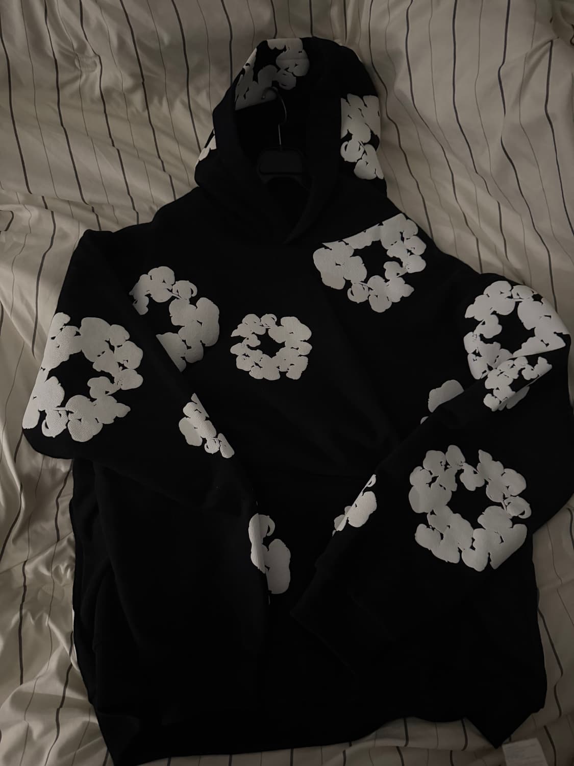 데님티어스 후드티 블랙 XL 상품이미지1