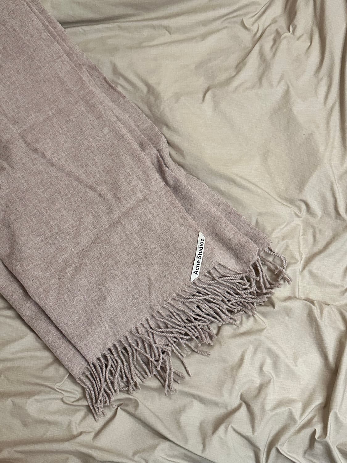 아크네스튜디오 머플러 오트밀멜란지 상품이미지1