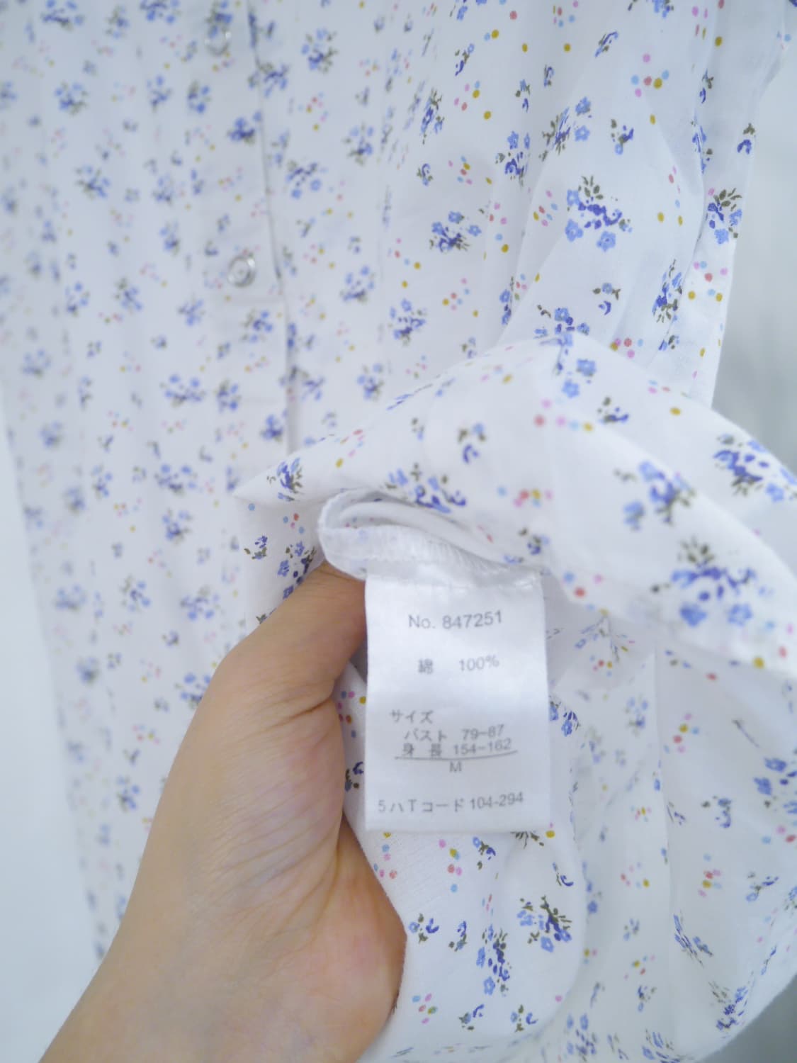 [Avarice] floral cotton shirt 상품이미지8