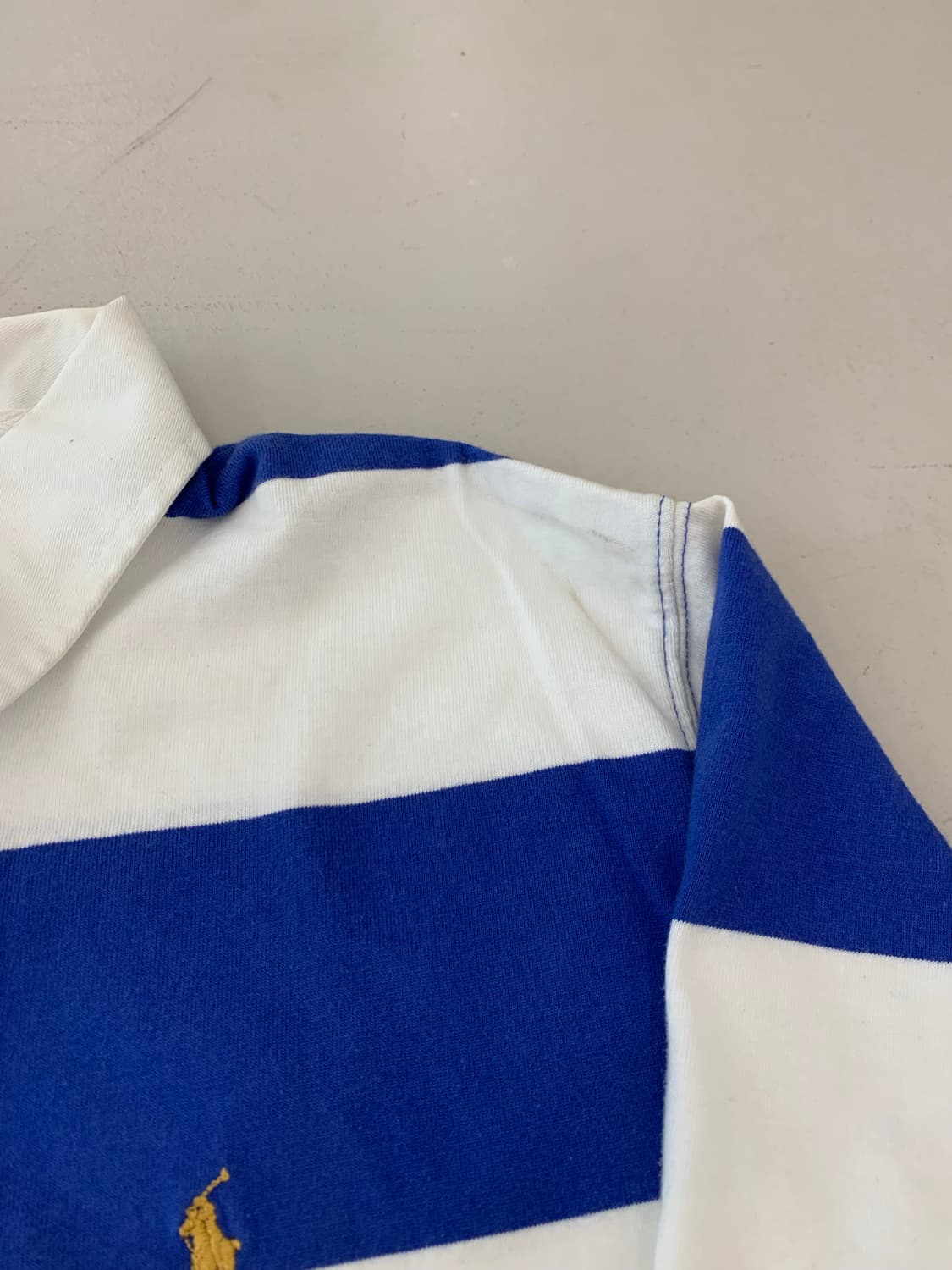 폴로 랄프로렌 보이즈 긴팔 럭비 카라티 XL(20) 상품이미지4