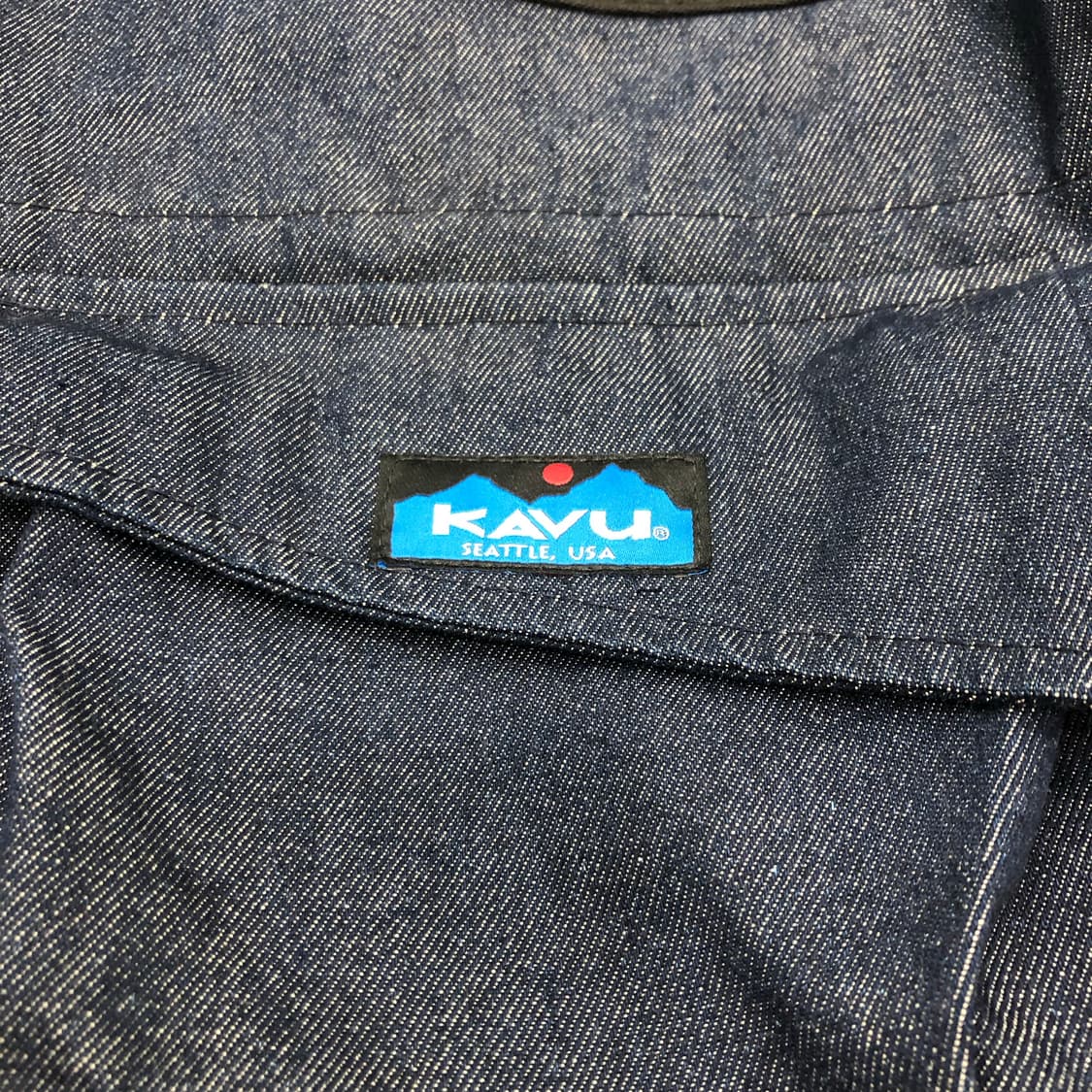 카부 kavu 클라이머백 데님 크로스백 상품이미지2