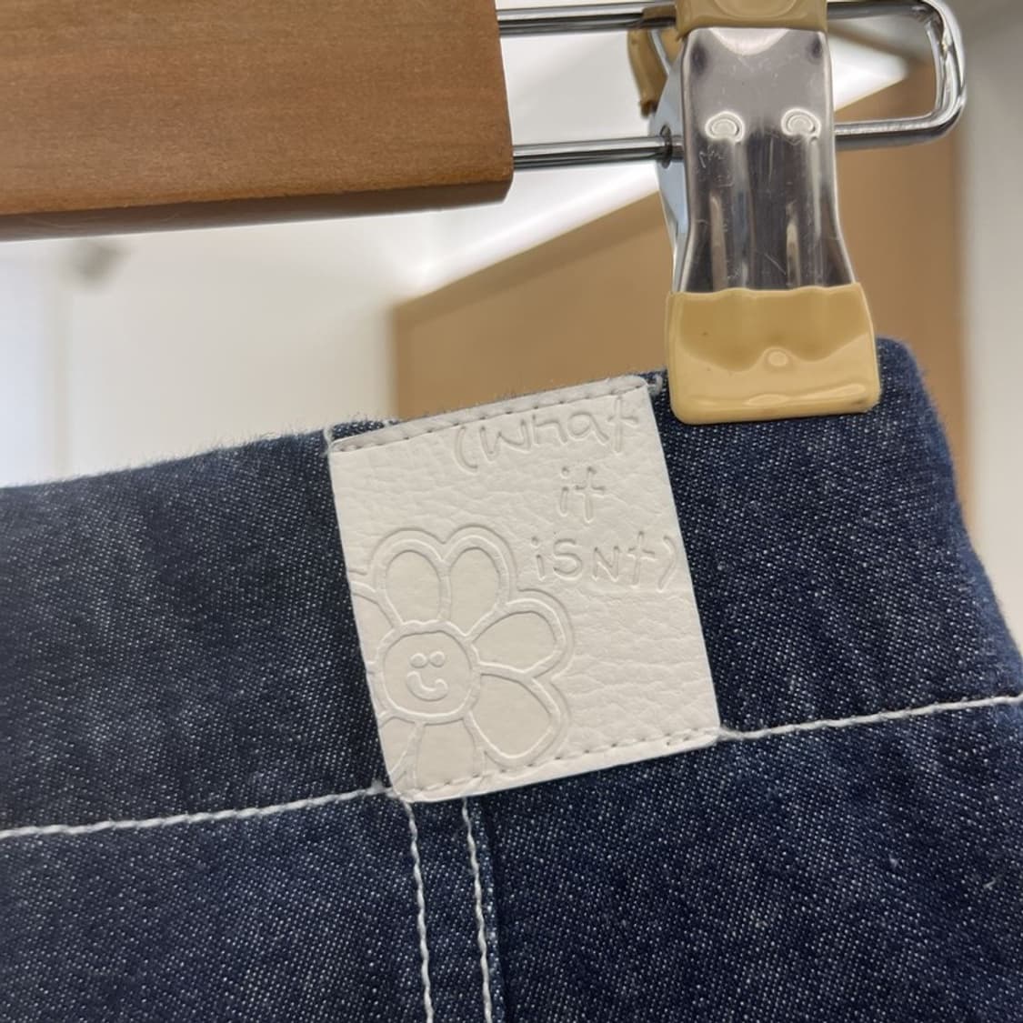 와릿이즌 모던 캐주얼 빈티지 스티치 데님 청바지 S C10006 상품이미지5