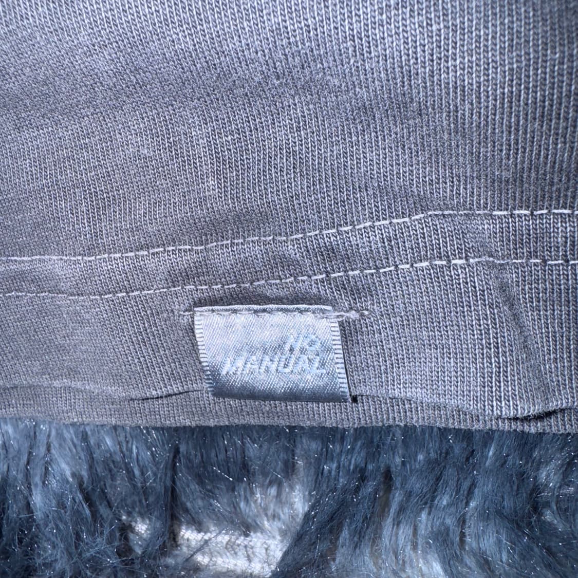 투티/0093 노매뉴얼 그레이 워싱 반팔  상품이미지8