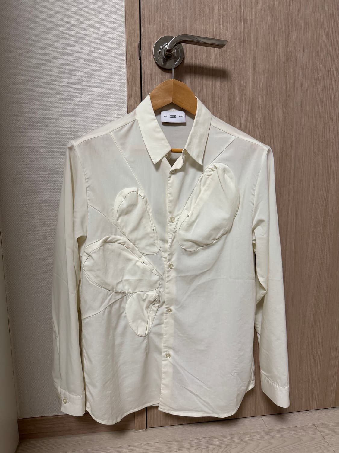 포스트 아카이브 팩션 7.0 Center 셔츠 아이보리 상품이미지4