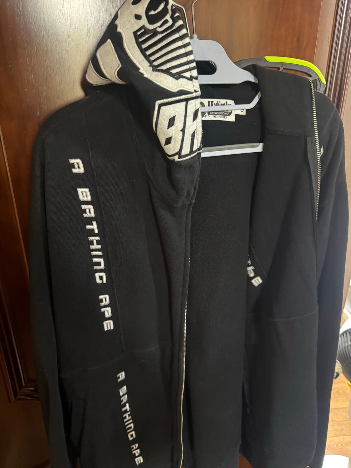 베이프 모터스포츠 풀 집 후드 XL 상품이미지1