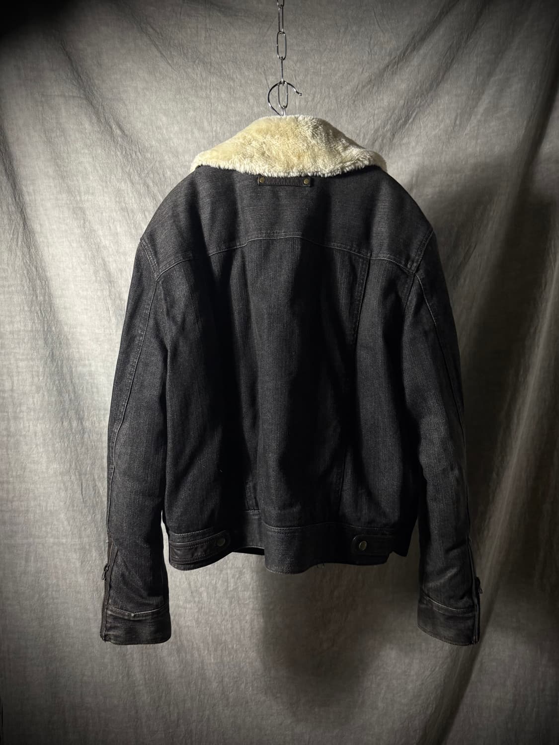 Armani Exchange Shearling Denim Moostang 상품이미지6