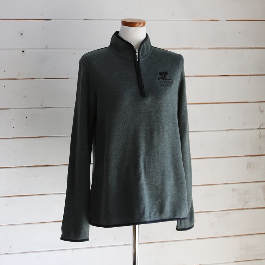 courreges 하프 집업 후리스 (여성용 42) 상품이미지2