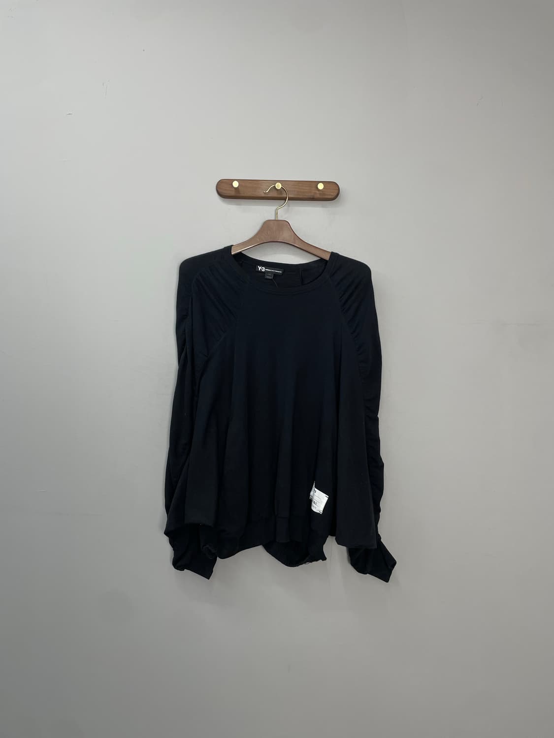 아디다스 Y-3 요지 야마모토 가오리핏 아방가르드 맨투맨 H1369 상품이미지2