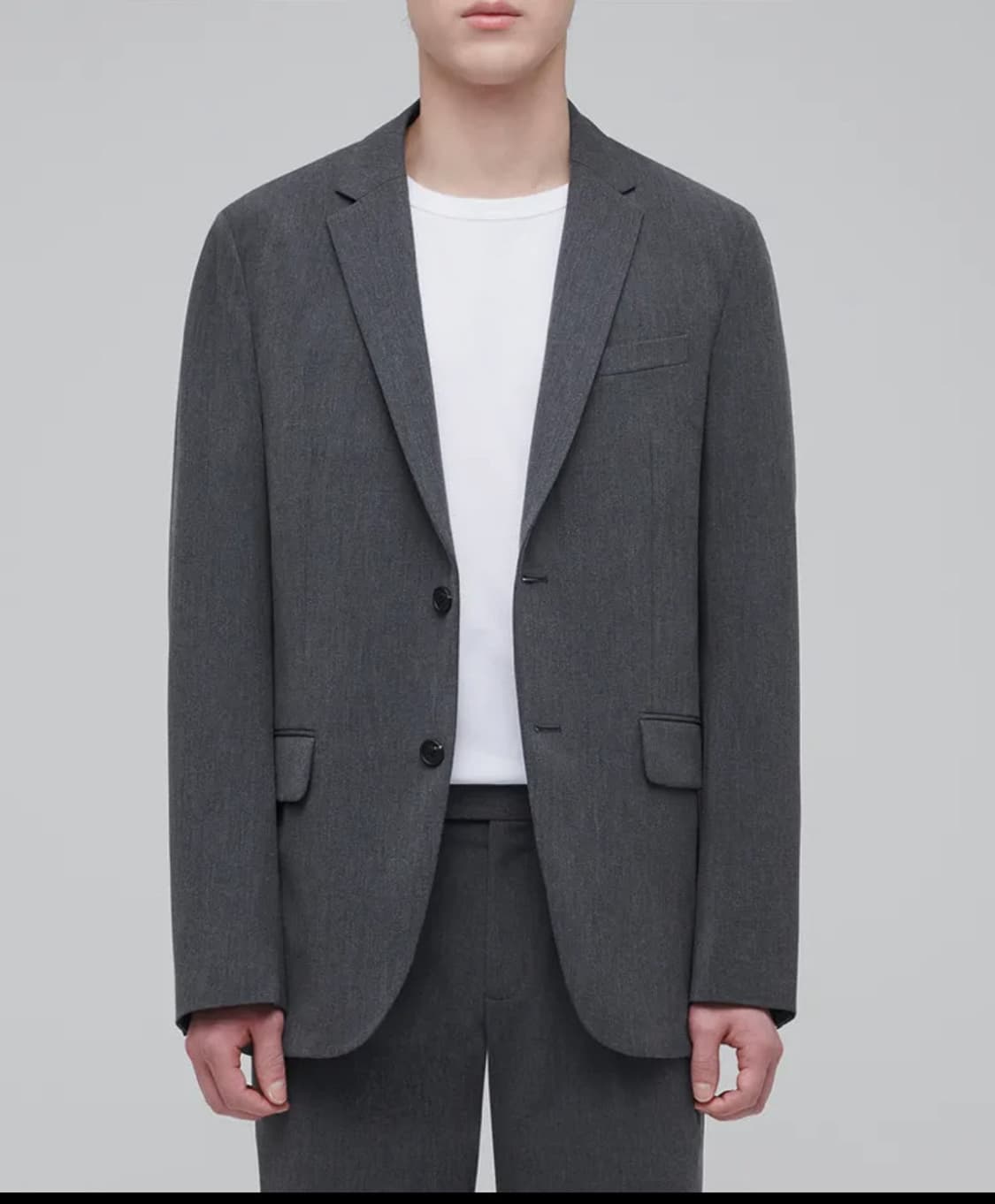 라이트웨이트 베이식 블레이저 [미디엄 그레이] 상품이미지6