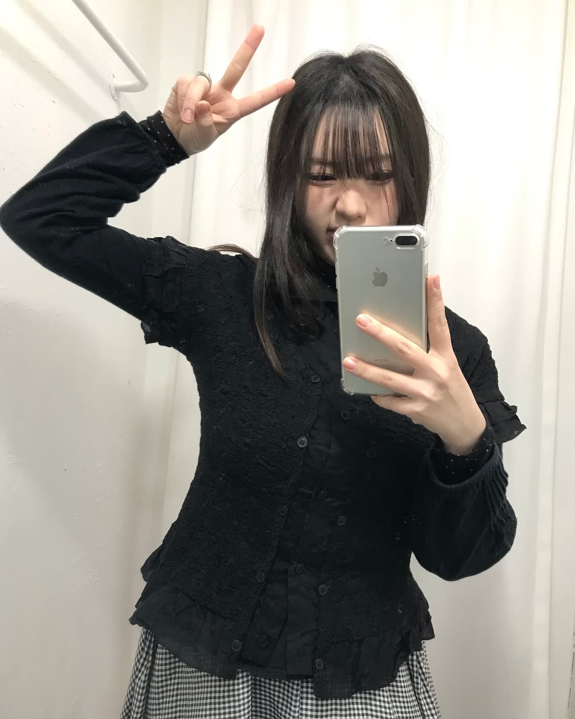 체크 소녀 코디 세트 🤍 상품이미지2