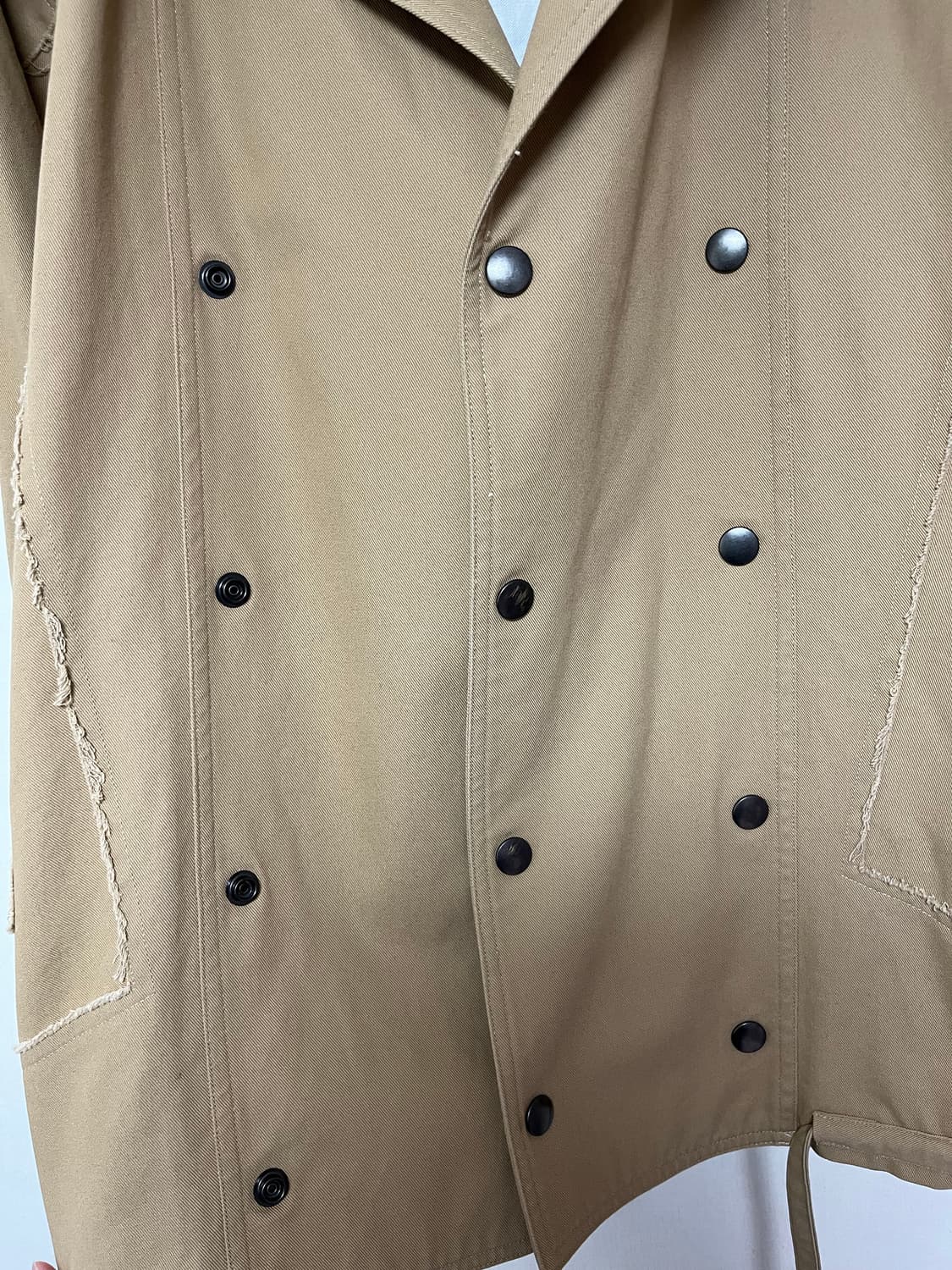 COGNOMEN 더블 브레스티드 셔츠 자켓 상품이미지2