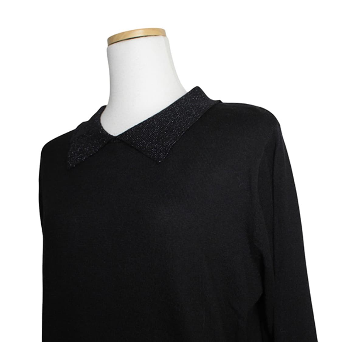 베라왕 블랙 글리터 니트 상의 66 상품이미지4