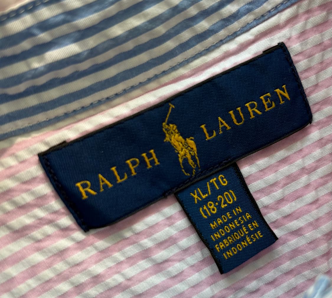 Polo 폴로랄프로렌 시어서커 셔츠 상품이미지4