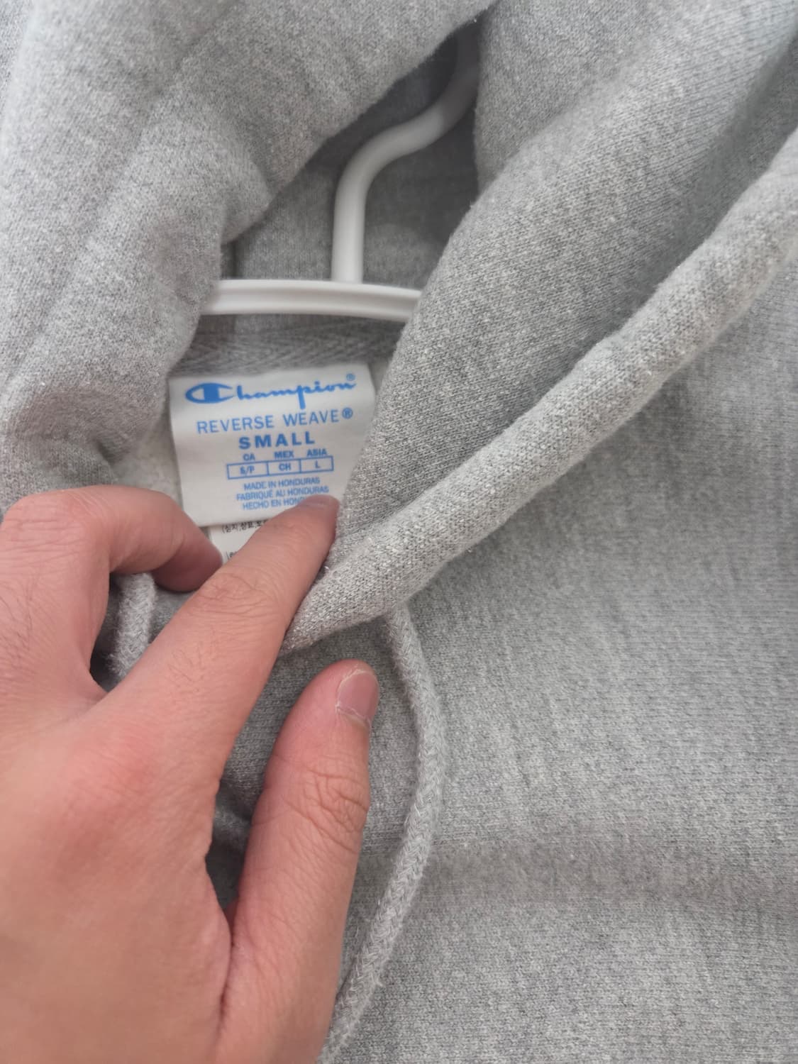 챔피온 리버스 위브 후드티 상품이미지2