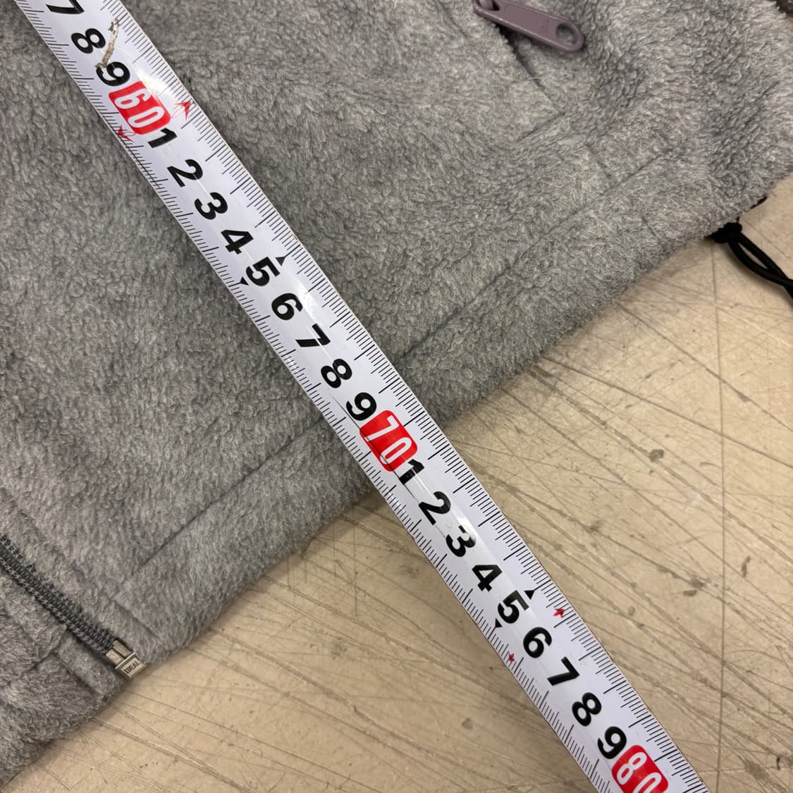 컬럼비아 그레이 후리스 집업 상품이미지4