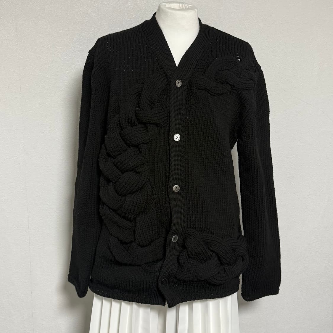 23aw 꼼데가르송 옴므플러스 니트 스웨터 m 상품이미지4