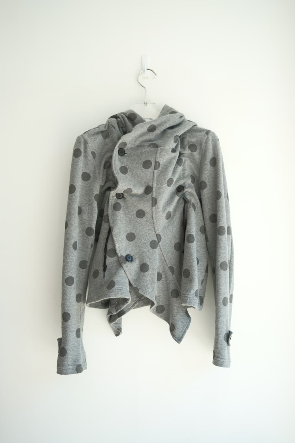 Shirring dot hood jacket 상품이미지5
