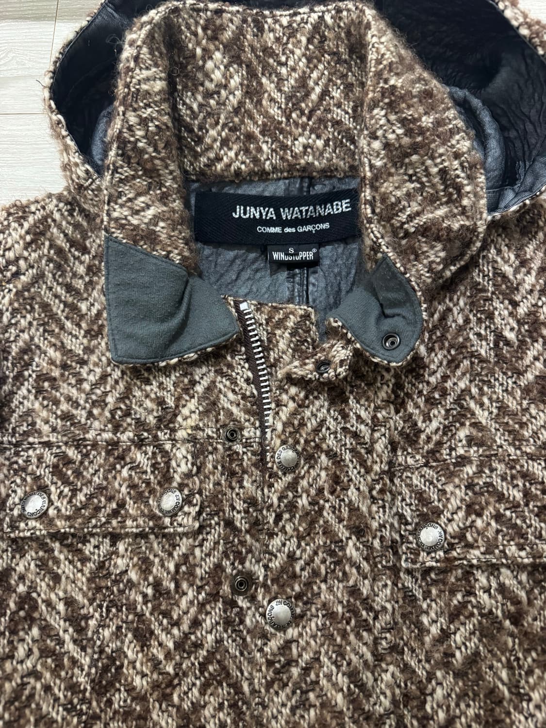 준야와타나베 x 꼼데가르송 후드 자켓 상품이미지2