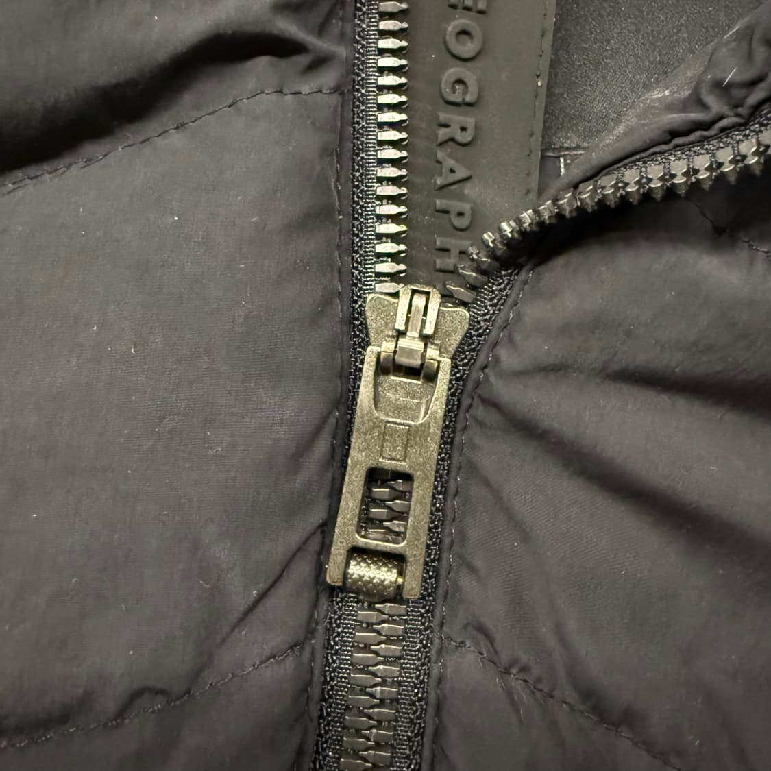 [정품/M] 내셔널지오그래픽 블랙 패딩 점퍼 b18 상품이미지6