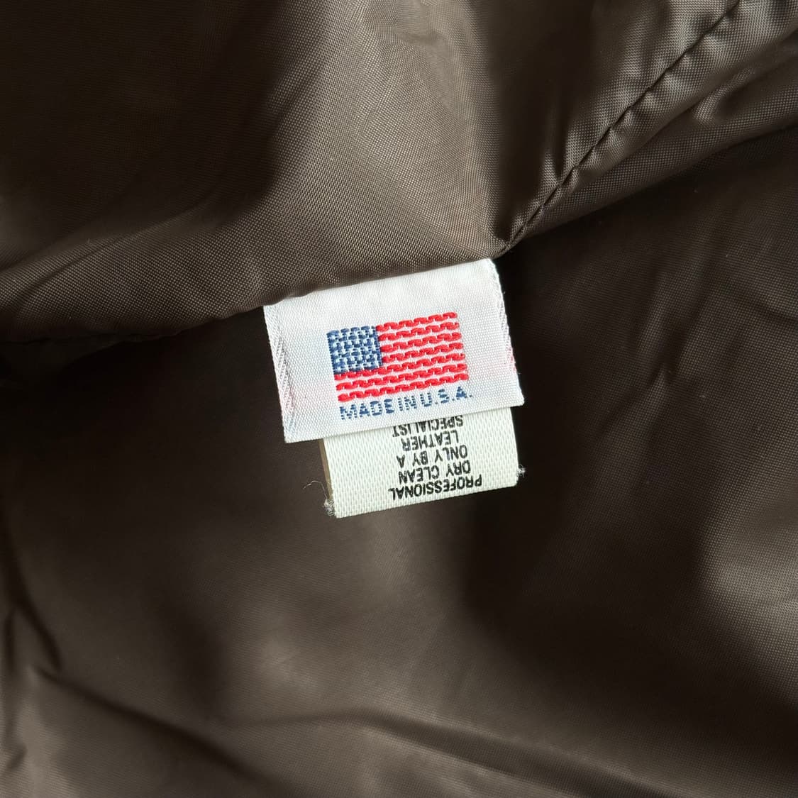 80s L.L.Bean 엘엘빈 A-2 레더 자켓 상품이미지7