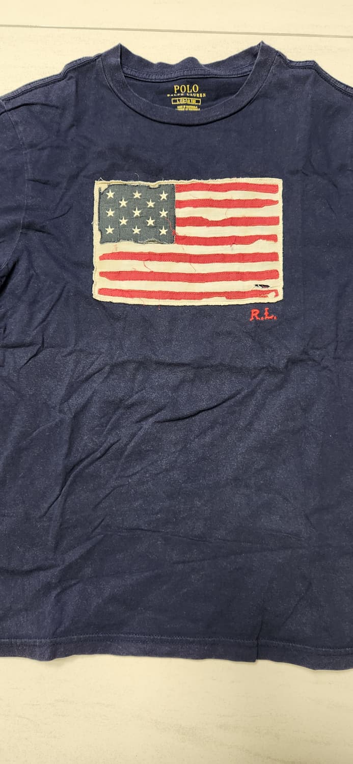 빈티지 폴로 성조기 L(12-14) 상품이미지2