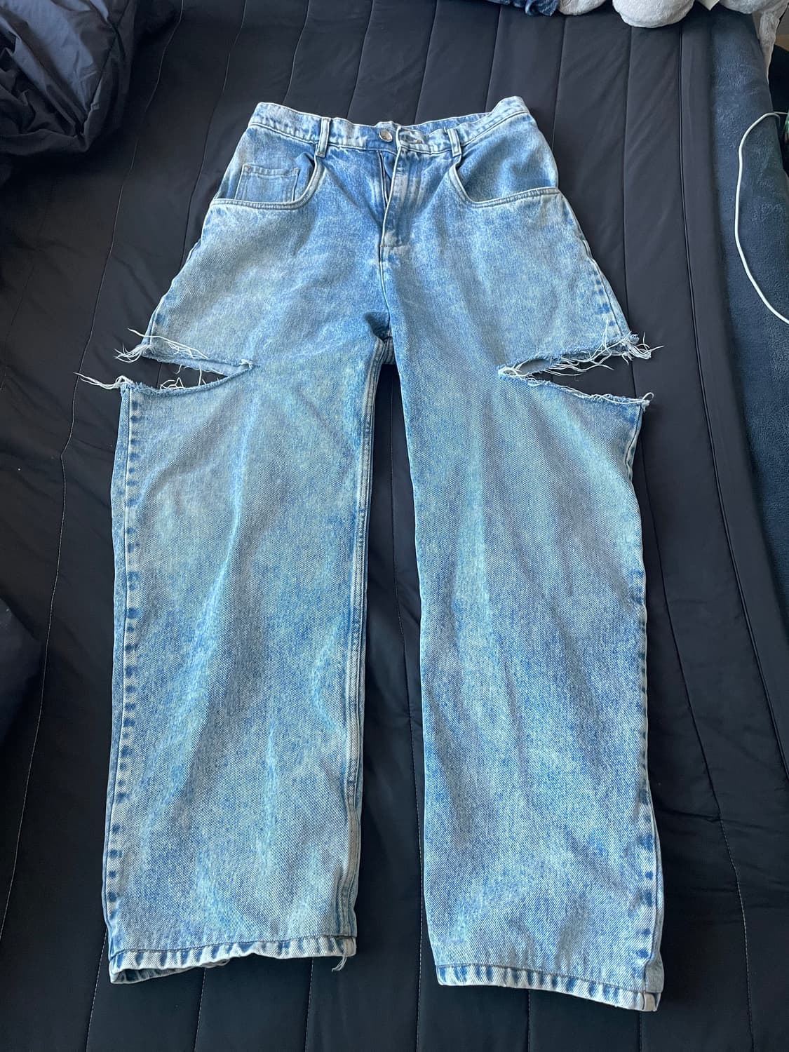 44)마르지엘라 컷아웃 데님진 상품이미지1