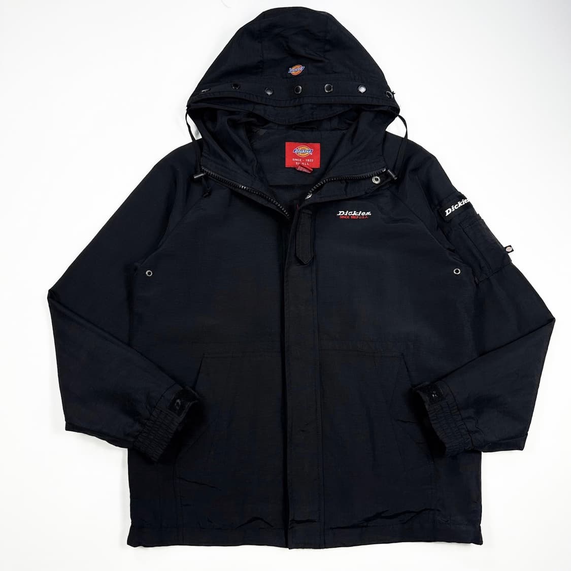 디키즈 오리지널 블랙 포켓 바람막이 자켓 (S) 상품이미지2