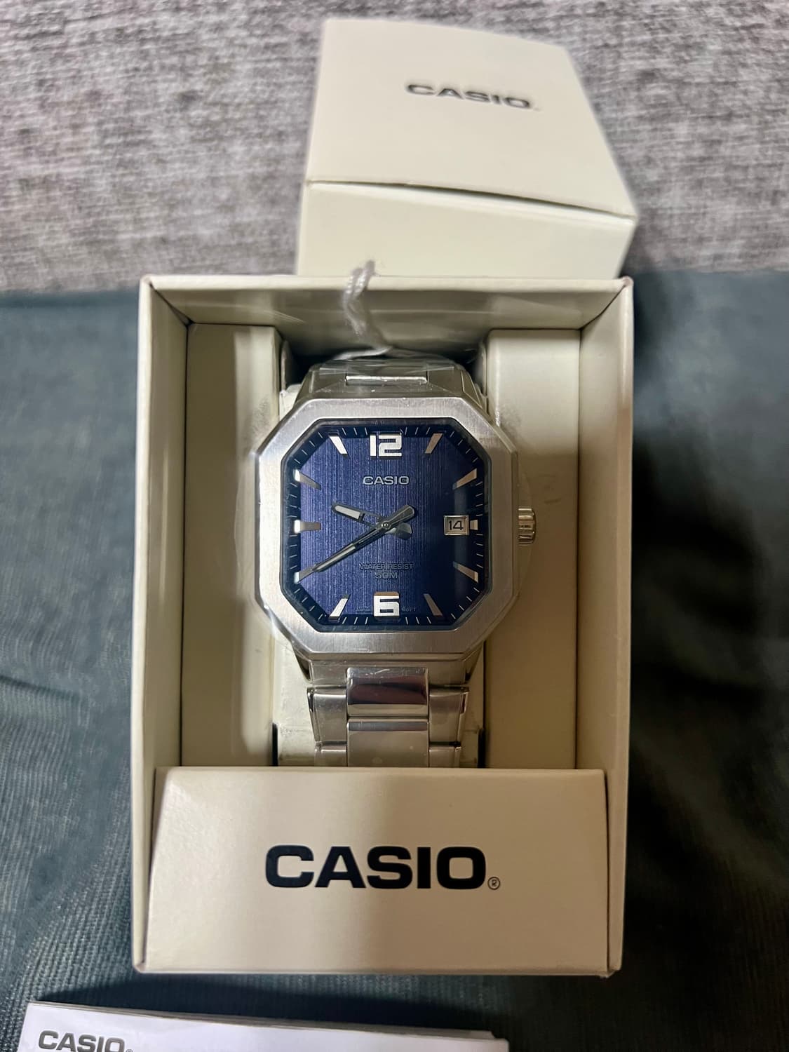 새상품 카시오 파텍필립 맛 MTP-B195D-2AV 상품이미지2