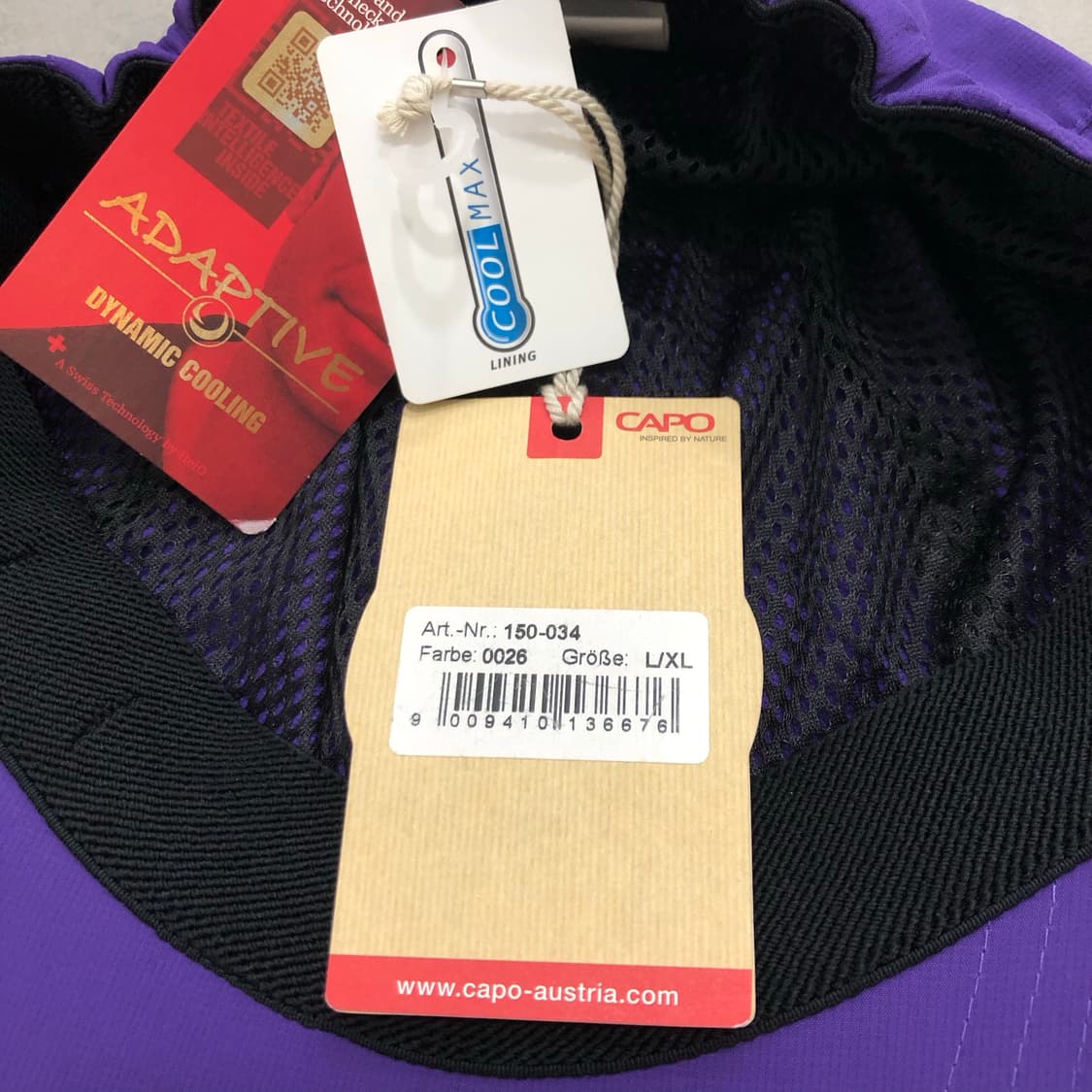 카포 capo 아웃도어 러닝캡 모자 L/XL 상품이미지5