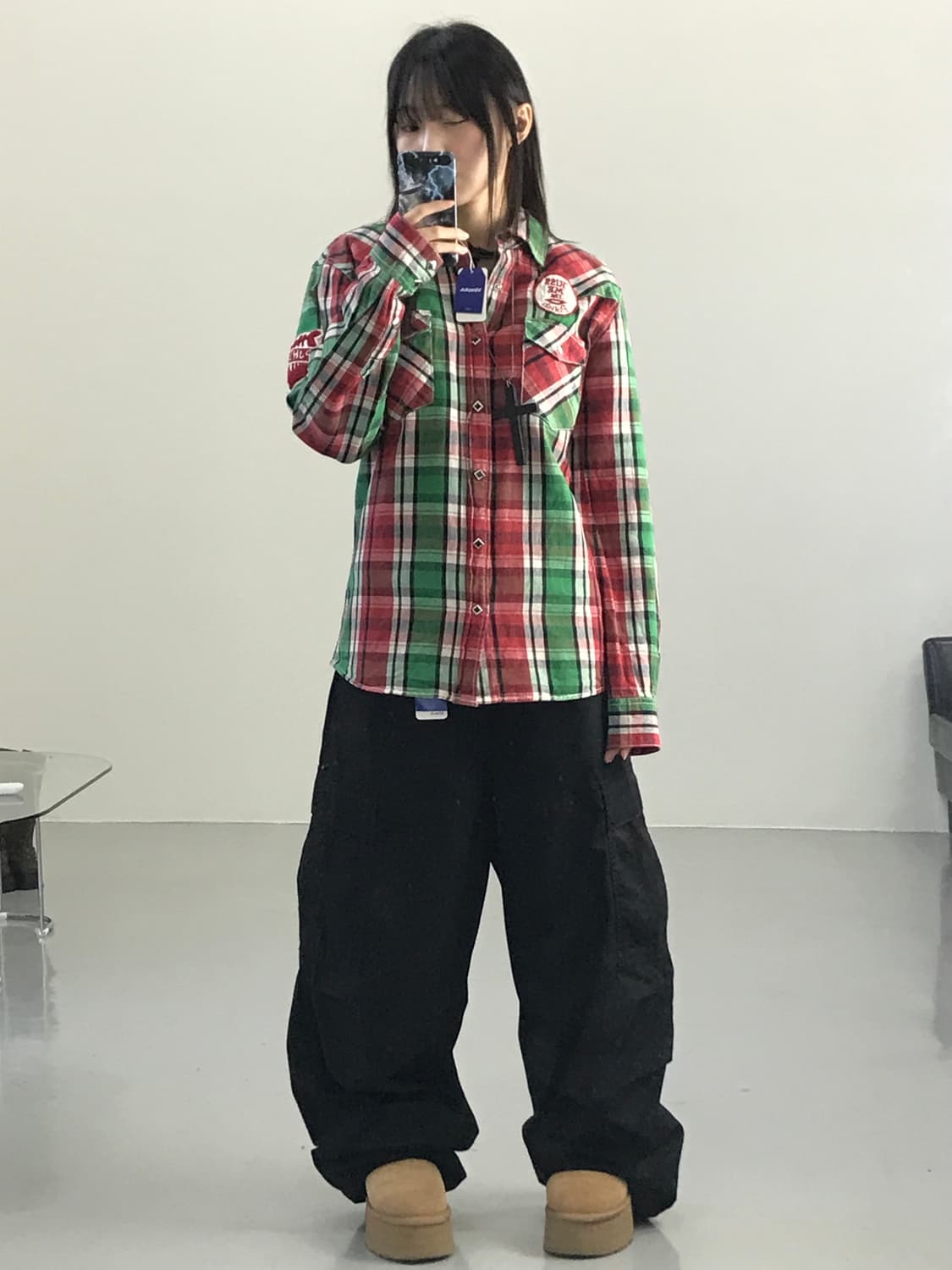 Lucky Store Western Check Shirts 상품이미지3