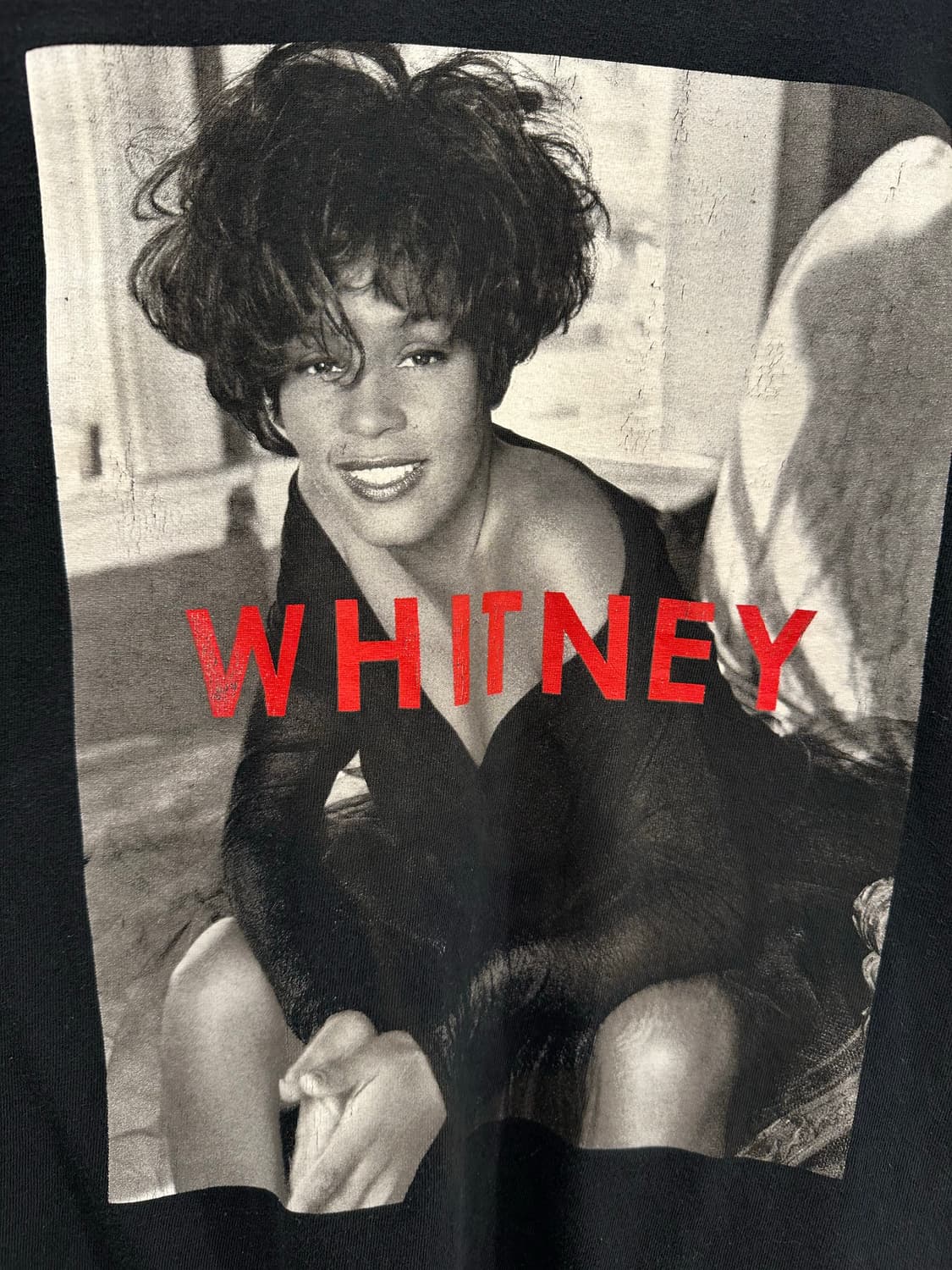 휘트니 휴스턴 Whitney Houston 오피셜 그래픽 티셔츠 상품이미지3