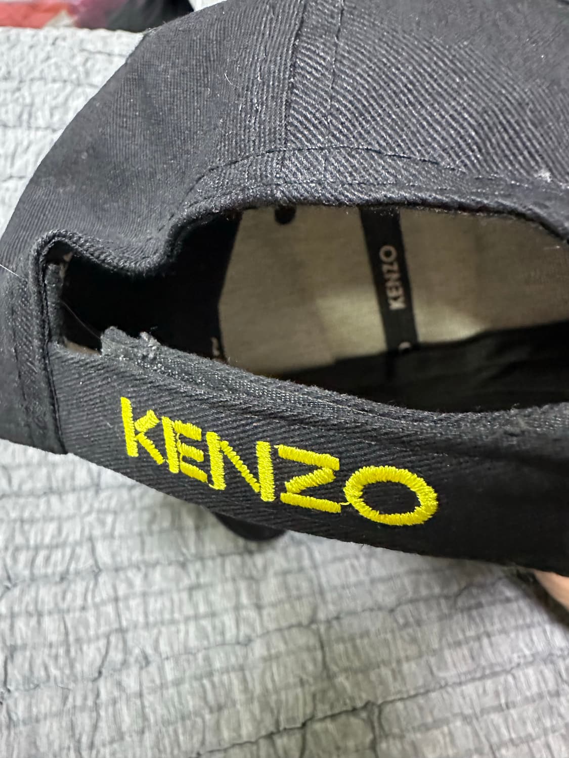 KENZO 겐조 블랙 타이거 자수 볼캡 상품이미지2