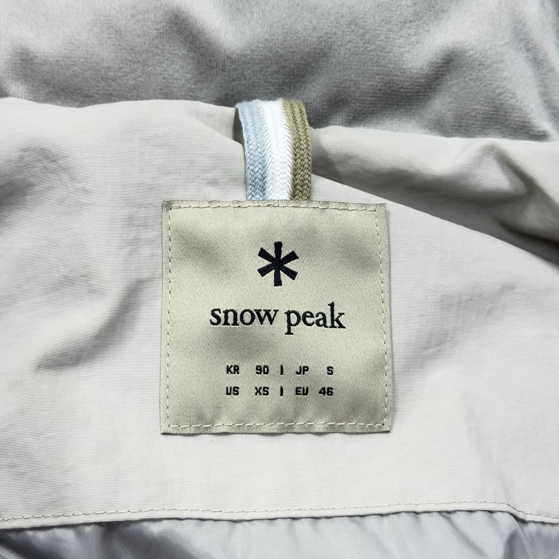 스노우피크 우먼 여성 덕다운 후드 패딩 90 S 상품이미지5