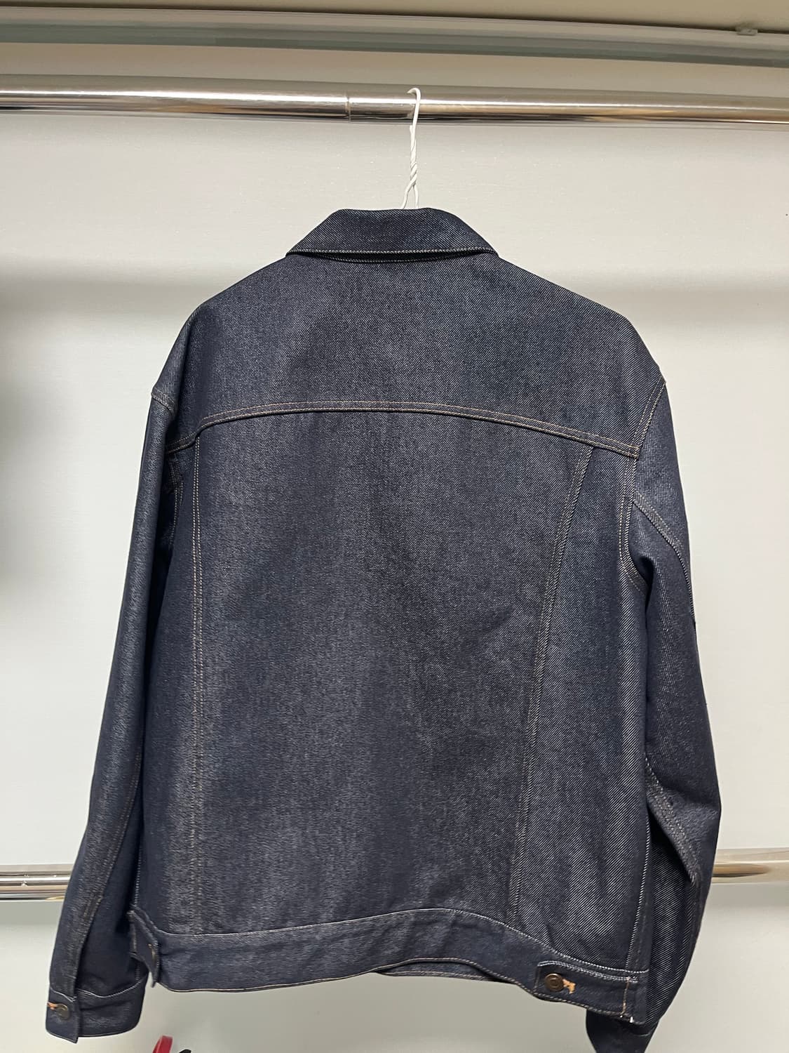 라퍼 논페이드 데님 트러커 자켓 L 상품이미지2