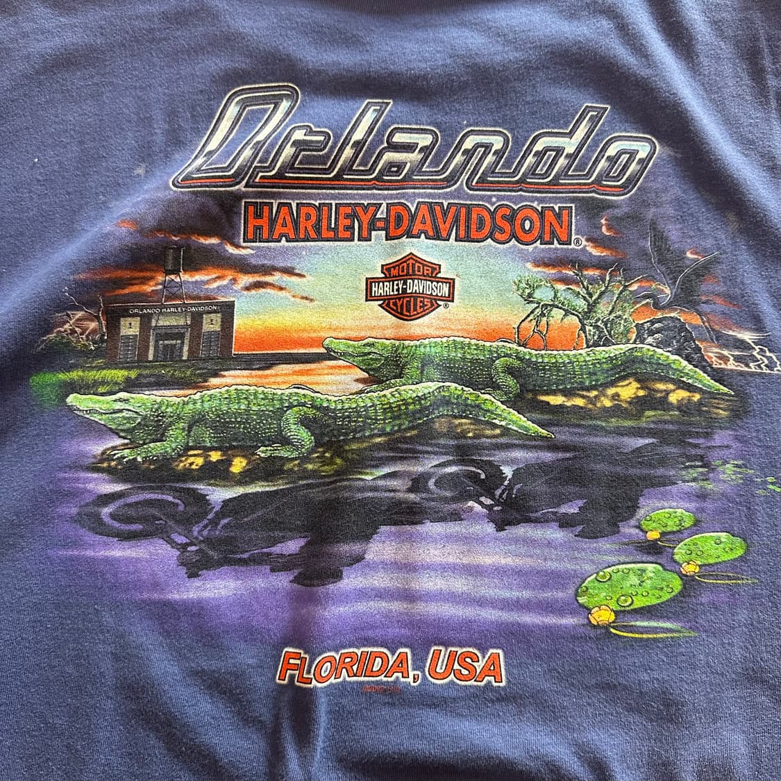 00s Harley-Davidson "Orlando Alligators" 상품이미지7