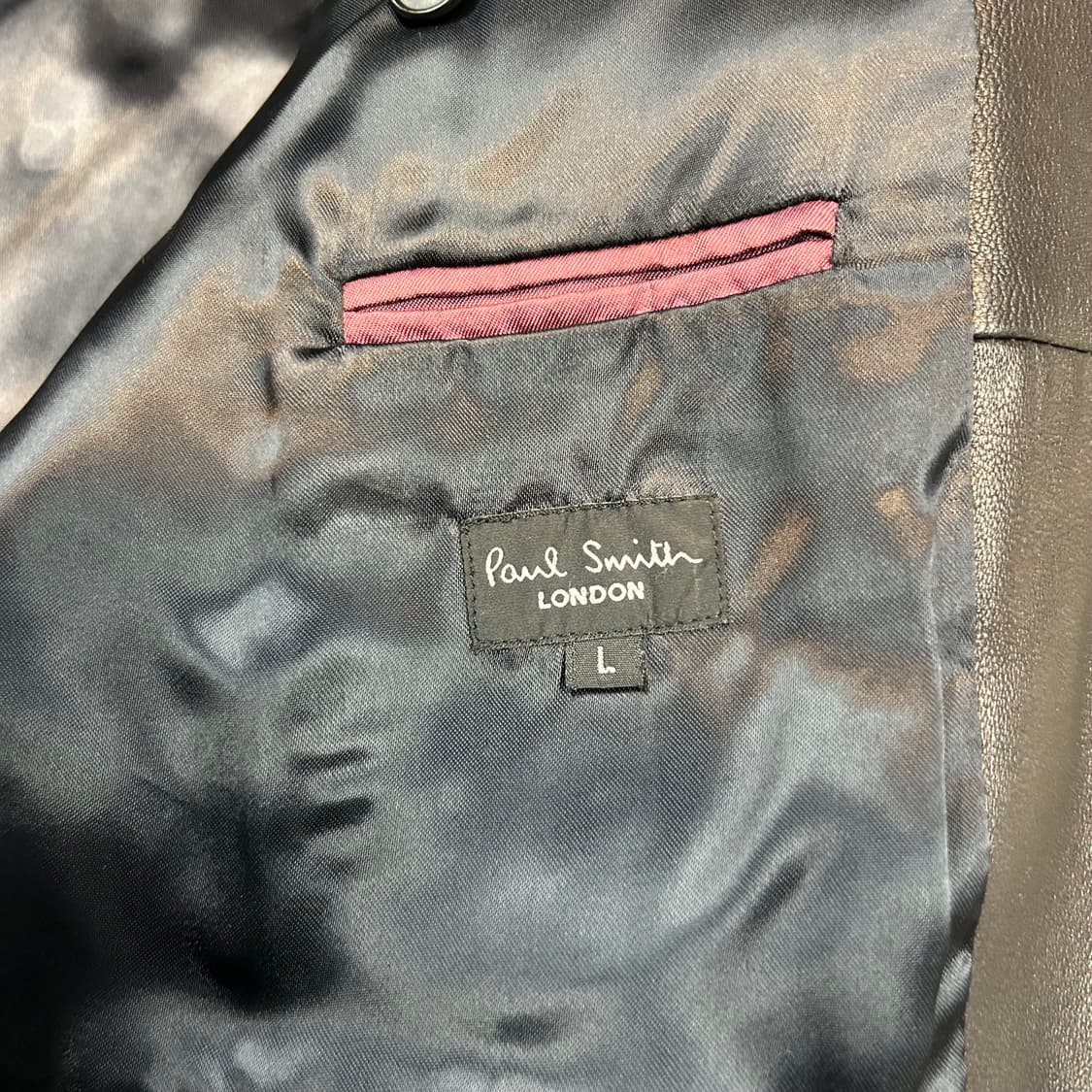 L) 폴스미스 런던 양가죽 리얼 레더 블레이저 자켓 상품이미지7