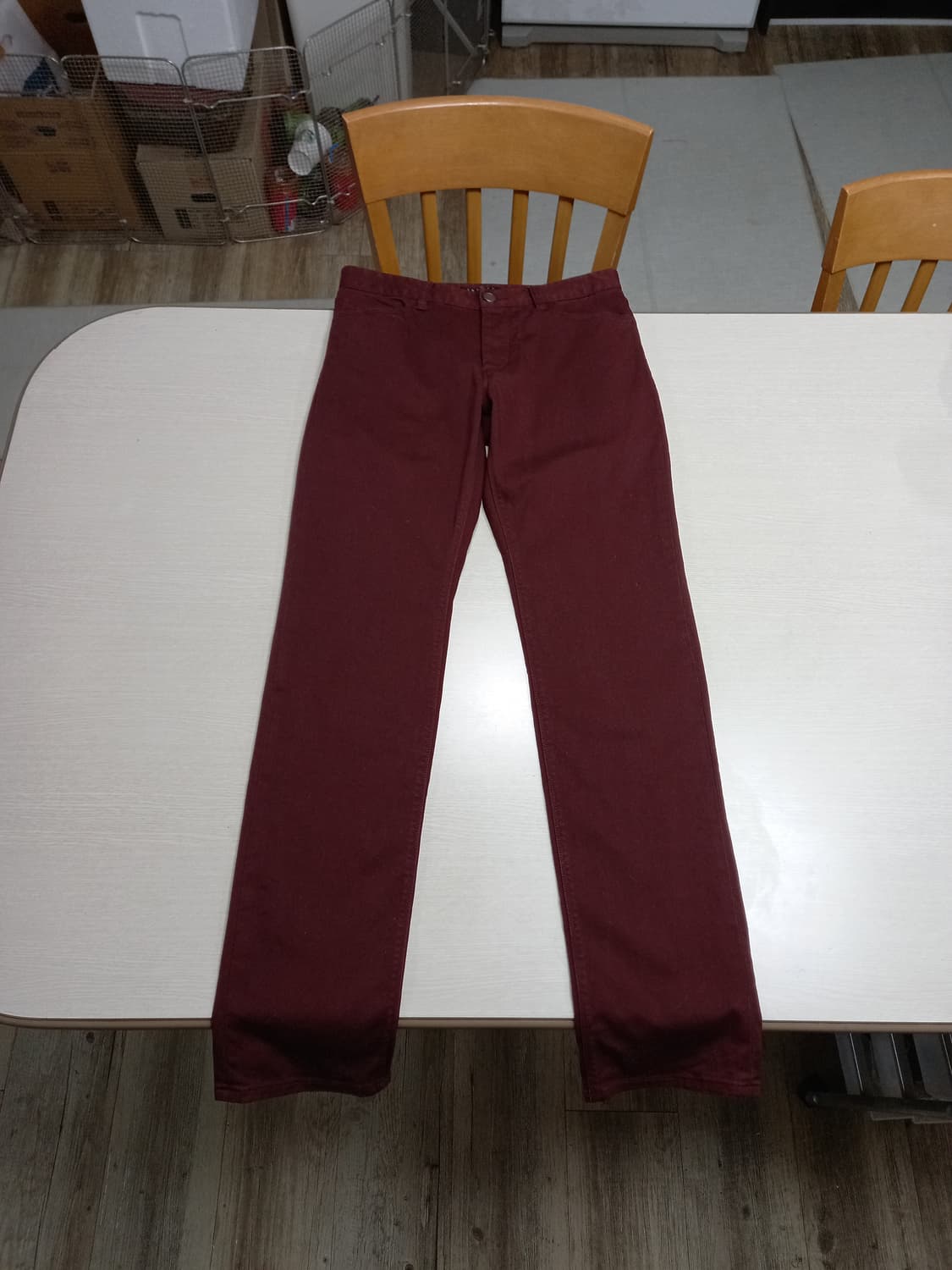 29 theory 스판 치노팬츠 버건디 29-568 상품이미지1