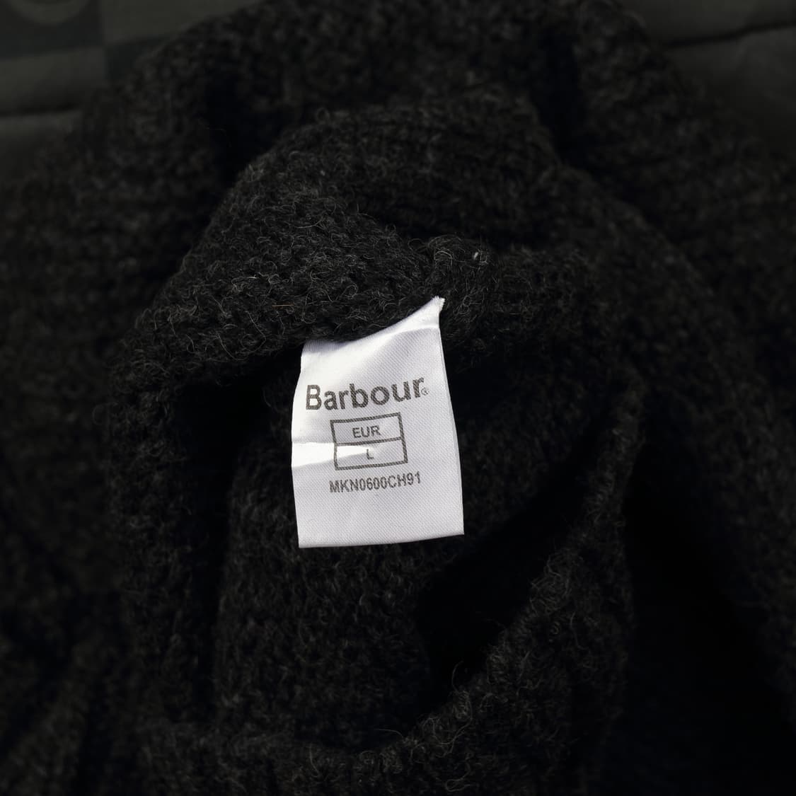 바버 하프 집업 니트 L B101 상품이미지4