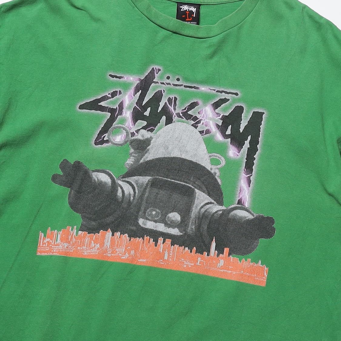 STUSSY 90's S2C-FI 하프 티셔츠  상품이미지4