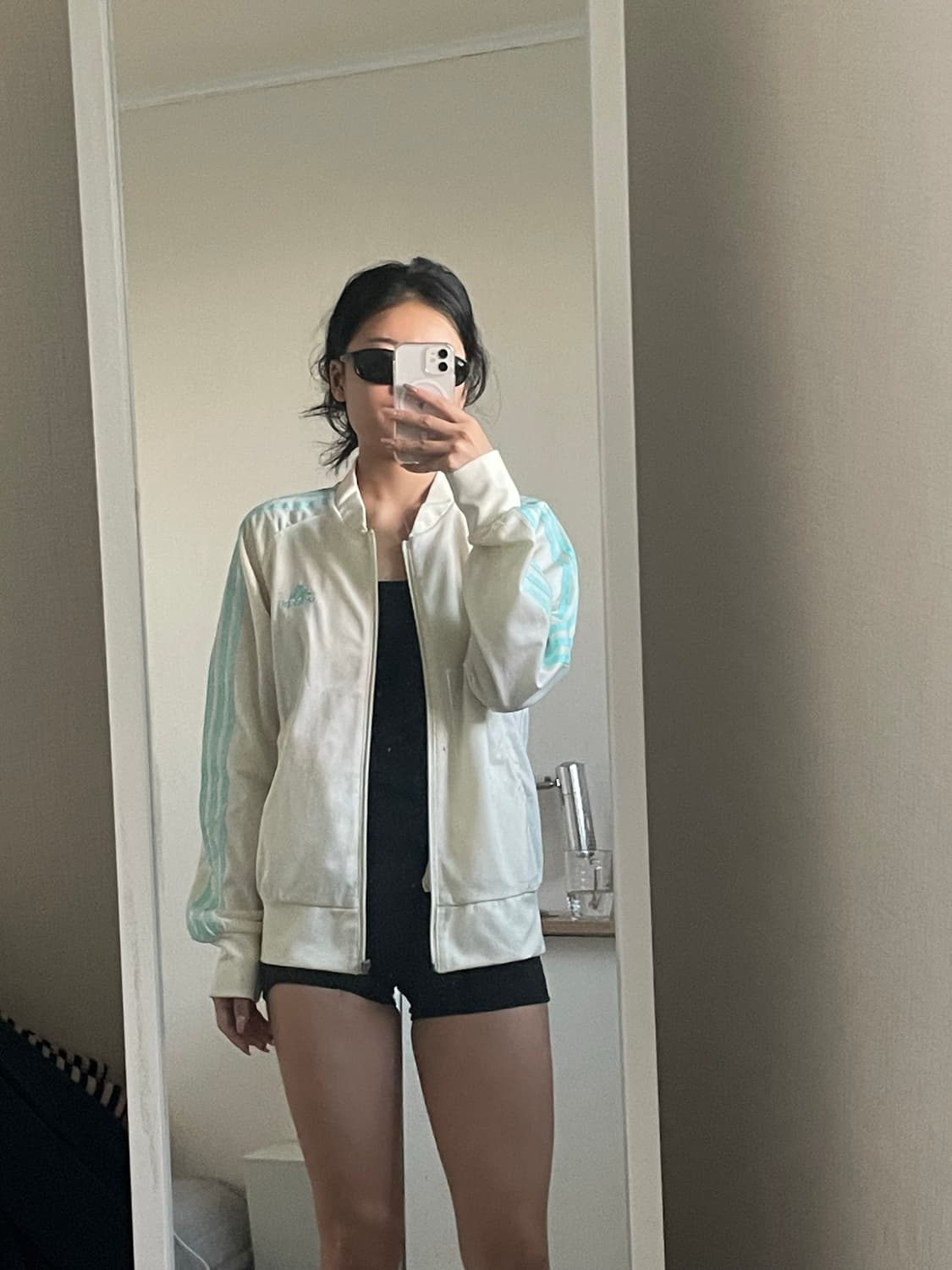 아디다스 져지 흰색 민트 상품이미지1