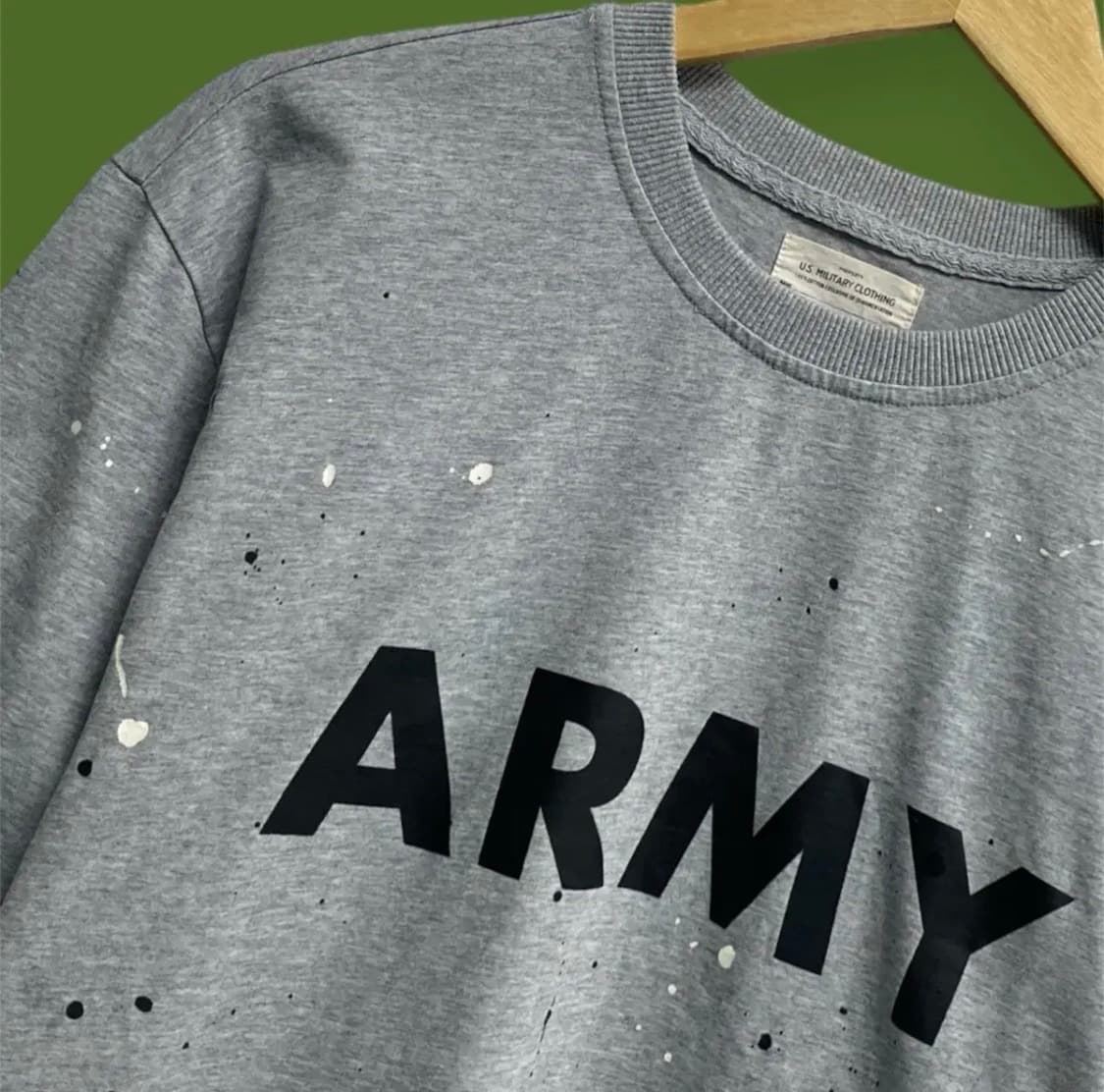 ARMY 페인팅 반팔티 L 상품이미지2