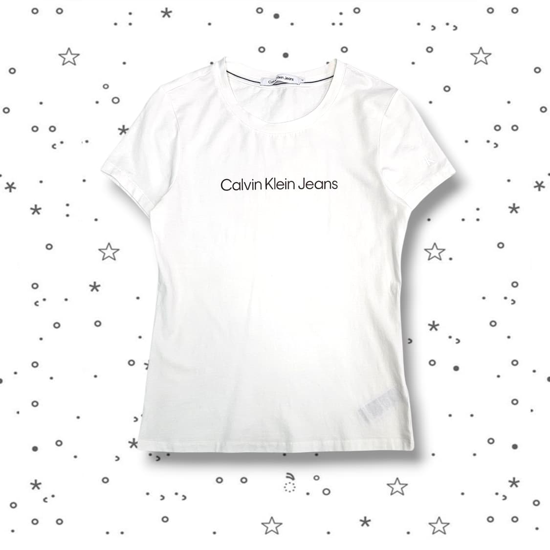 M Calvin Klein 캘빈클라인 진 슬림핏 반팔 티셔츠 상품이미지1