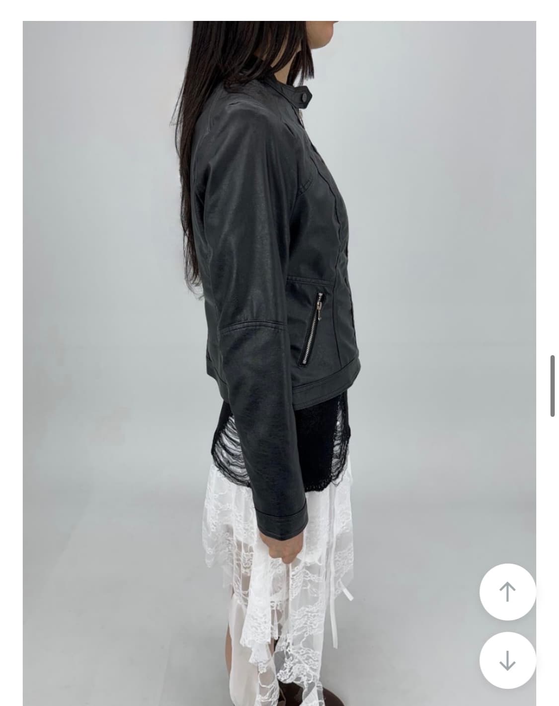 여성 라이더 자켓 상품이미지2