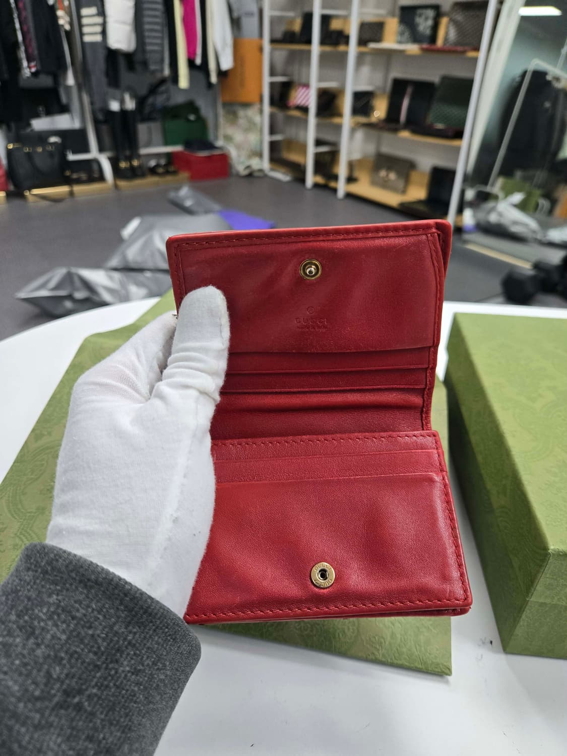 [A급컨디션] 구찌 마몬트 여성 반지갑 상품이미지5