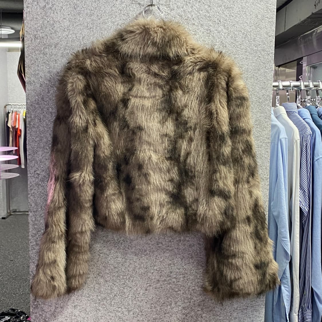 빈티지 y2k 더플 퍼 자켓 B3183 상품이미지3