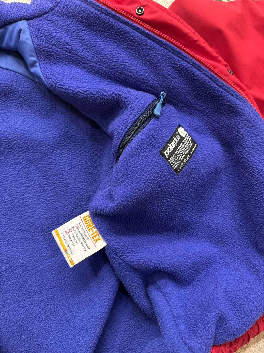 90s 엘엘빈 고어텍스 플리스 라이닝 웜업 자켓 상품이미지9